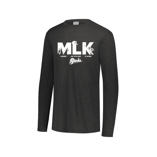 [FTLCUBBK-AXS-LOGO1] Decker Men's Tri-Blend T-Shirt - Long Sleeve (Adult XS)