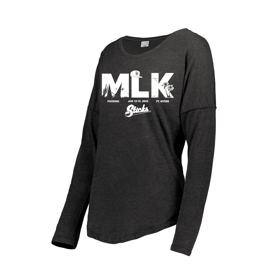 Decker Women's Tri-Blend T-Shirt - Long Sleeve