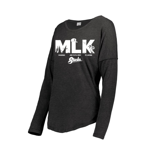 [FTLCUBBK-FAS-LOGO1] Decker Women's Tri-Blend T-Shirt - Long Sleeve (Female Adult S)